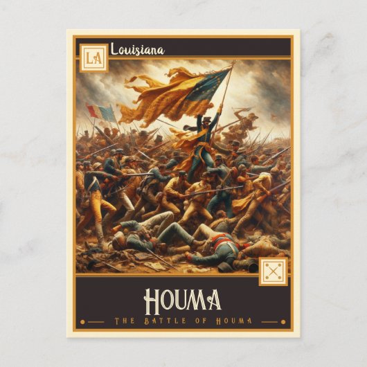 Houma, Louisiana | Briefkaart (Voorkant)