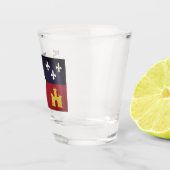 Houma, Louisiana Shot Glas (Rechts)