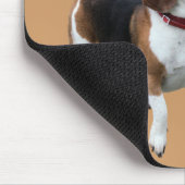 Hound Dawg Beagle Funny Dog Mousepad Muismat (Hoek)
