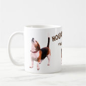 Hound Dawg Beagle Funny Personalized Koffiemok (Links)