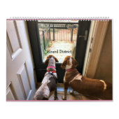 Hound District 18-maandelijkse kalender (Hoes)