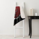 Hound Dog Art Blanket Hunting Dog Sherpa Blanket Sherpa Deken (In situ)