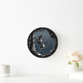 Hound Dog Clock Hunting Dog Art Wall Clock Ronde Klok (Huis)