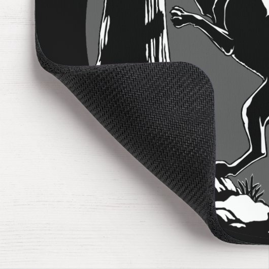 Hound Dog Mousepad Hunting Dog Art Gifts & Decor Muismat (Hoek)