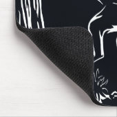 Hound Dog Mousepad Hunting Dog Art Gifts & Decor Muismat (Hoek)