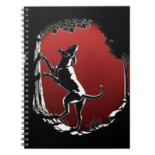 Hound Dog Notitieboek Honden Dagboek Boek