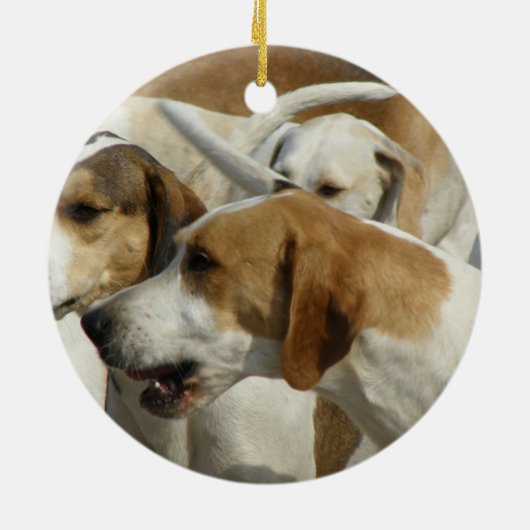 Hound Dog Ornament (Achterkant)