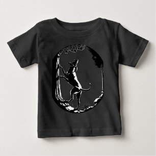 Hound Dog Shirt Baby's Organic Dog Creeper Shirt