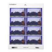 Hound Dog Stationery Etiket (Full Sheet)