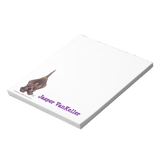 Hound Dog Stationery Notitieblok (Linkerzijde)