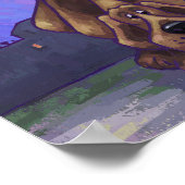 Hound Dog Stationery Poster (Hoek)