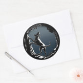 Hound Dog Stickers Hunting Dog Art Stickers (Envelop)