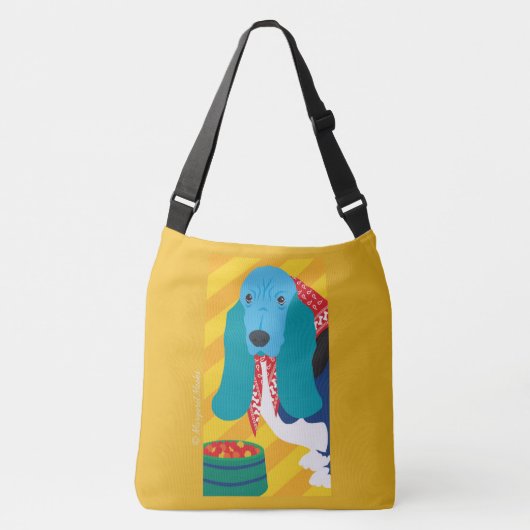 Hound Dog-Tas Crossbody Tas (Voorkant)