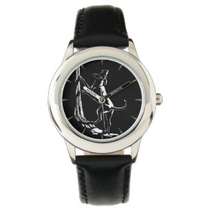 Hound Dog Watch Stijlvol Hondenliefhebber pols bek Horloge