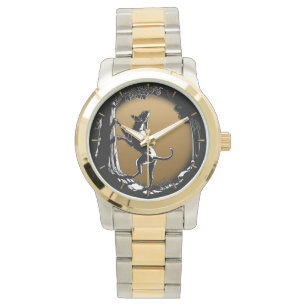 Hound Dog Watch Stijlvol Hondenliefhebber pols bek Horloge