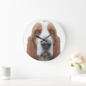Houndie Basset Hound Grote Klok (Huis)