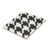 Hounds met tand, Pixel-getextureerd Tegeltje (Zijkant)