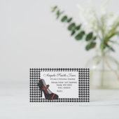 Hounds-tandenhiel! Visitekaartje (Staand voorkant)