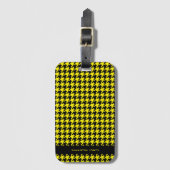 Hounds Tooth, speciaal gepersonaliseerd Bagagelabel (Voorkant (verticaal))