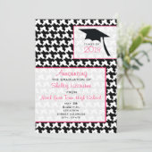 Houndstooth 2013 Afstuderen bekendmaking Kaart (Staand voorkant)