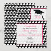 Houndstooth 2013 Afstuderen bekendmaking Kaart (Voorkant / Achterkant)