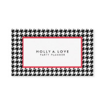 Houndstooth #2 | Zwart-wit | 