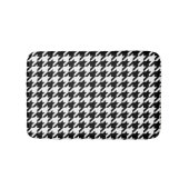 Houndstooth — Achtergrondkleur aanpassen Badmat (Voorkant)