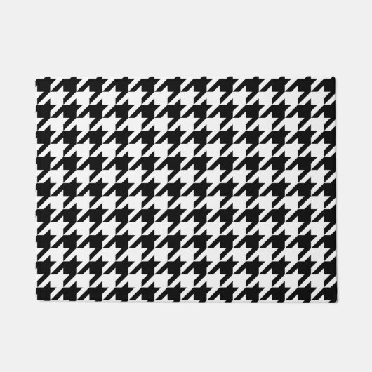 Houndstooth — Achtergrondkleur aanpassen Deurmat (Voorkant)