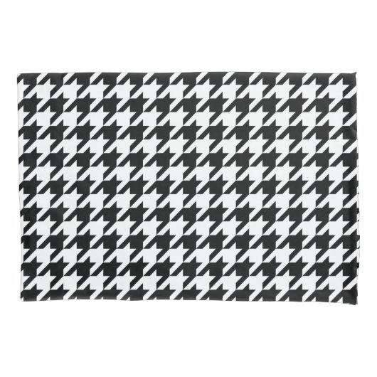 Houndstooth — Achtergrondkleur aanpassen Kussensloop (Voorkant)