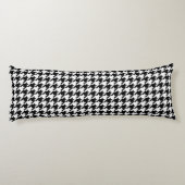 Houndstooth — Achtergrondkleur aanpassen Lichaamskussen (Achterkant)