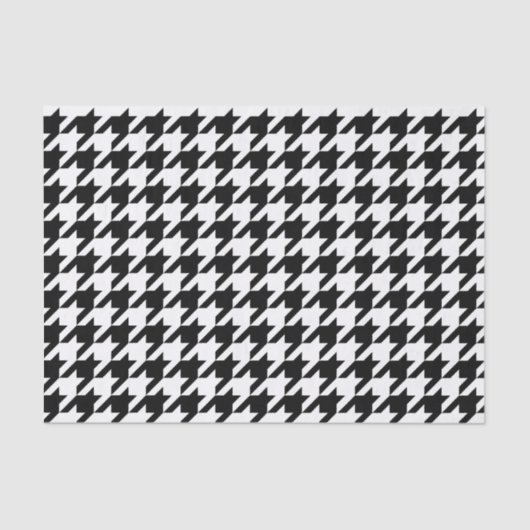 Houndstooth — Achtergrondkleur aanpassen Tissuepapier (Voorkant)