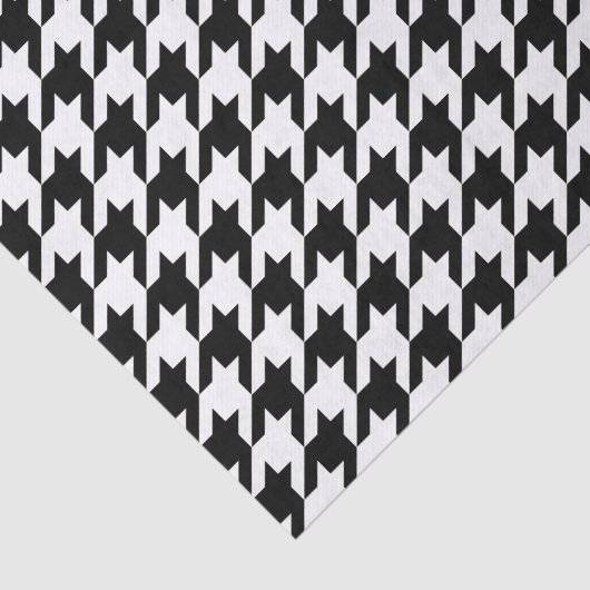 Houndstooth — Achtergrondkleur aanpassen Tissuepapier (Detail)