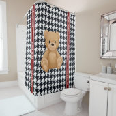 Houndstooth Beerhuis, Douchegordijn (In situ)
