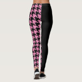 Houndstooth/Black Leggings (Achterkant)