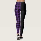 Houndstooth/Black Leggings (Achterkant)
