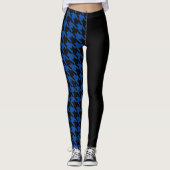 Houndstooth/Black Leggings (Voorkant)