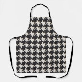 Houndstooth Black White Pattern Schort (Voorkant)