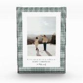 Houndstooth Brunswick Green lijst foto (Voorkant)