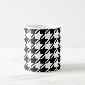 Houndstooth BW Big Pattern Koffiemok (Center)