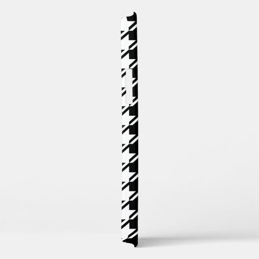 Houndstooth BW RPT-patroon Case-Mate iPhone Case (Achterkant / Rechts)