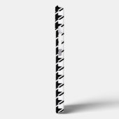 Houndstooth BW RPT-patroon Case-Mate iPhone Case (Achterkant / Links)