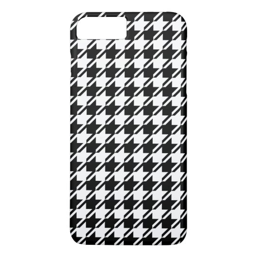 Houndstooth BW RPT-patroon Case-Mate iPhone Case (Achterkant)