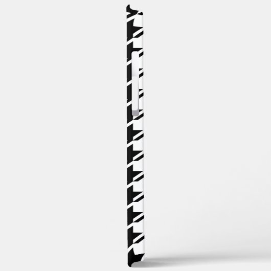 Houndstooth BW RPT-patroon Case-Mate iPhone Case (Achterkant / Links)