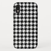 Houndstooth BW RPT-patroon Case-Mate iPhone Case (Achterkant)