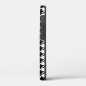 Houndstooth BW RPT-patroon Case-Mate iPhone Case (Achterkant / Links)