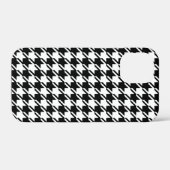 Houndstooth BW RPT-patroon Case-Mate iPhone Case (Achterkant (horizontaal))
