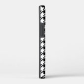 Houndstooth BW RPT-patroon Case-Mate iPhone Case (Achterkant / Rechts)