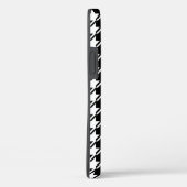 Houndstooth BW RPT-patroon Case-Mate iPhone Case (Achterkant / Rechts)