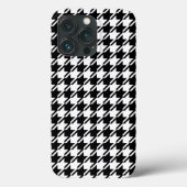 Houndstooth BW RPT-patroon Case-Mate iPhone Case (Achterkant)