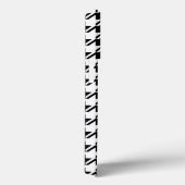 Houndstooth BW RPT-patroon Case-Mate iPhone Case (Achterkant / Rechts)